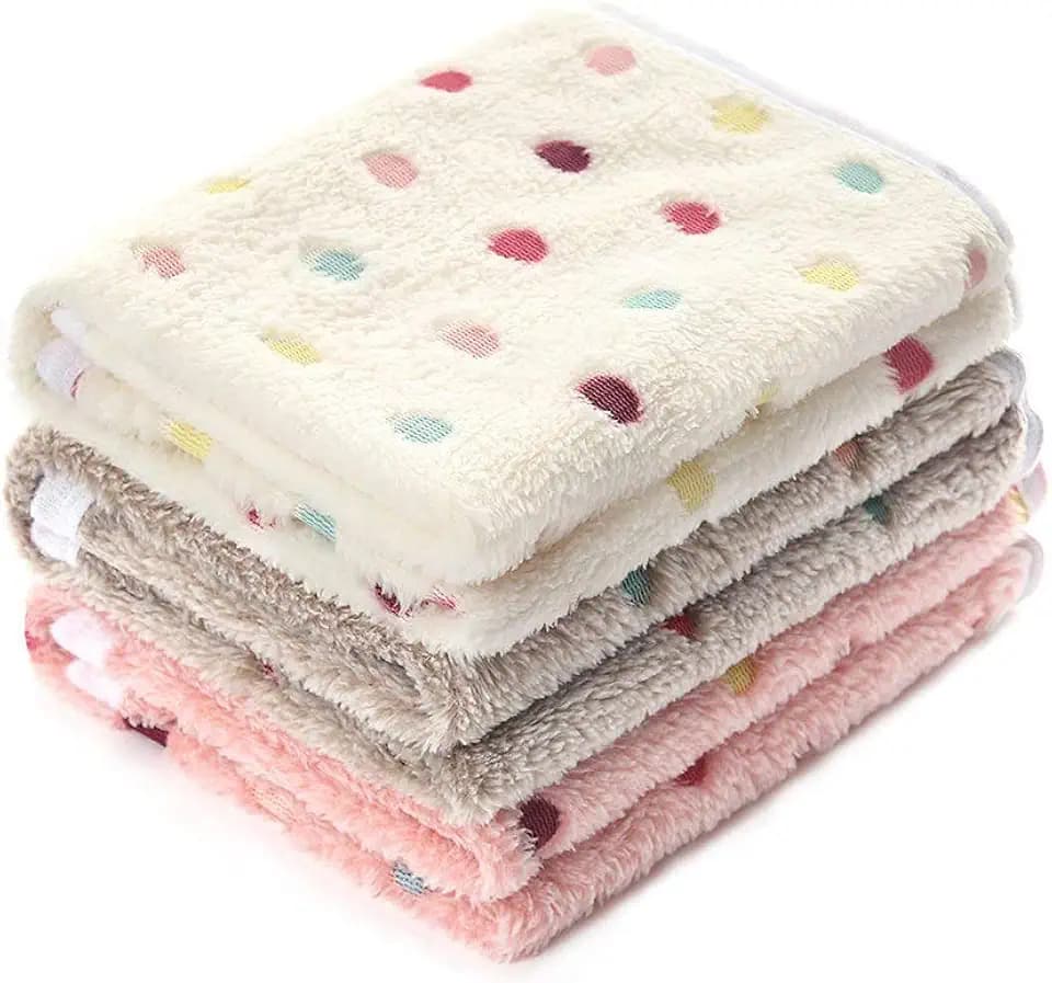luciphia Hundedecke Katzendecke,1 Pack 3 Decken Super Weich Kuscheldecke