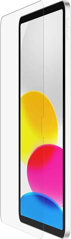 Belkin ScreenForce™ TemperedGlass Displayschutz für das Pad der. 10. Gen., kompatibel mit Apple Pencil, vollflächiger Schutz, mit Positionierungsschale für eine einwandfreie, blasenfreie Applikation