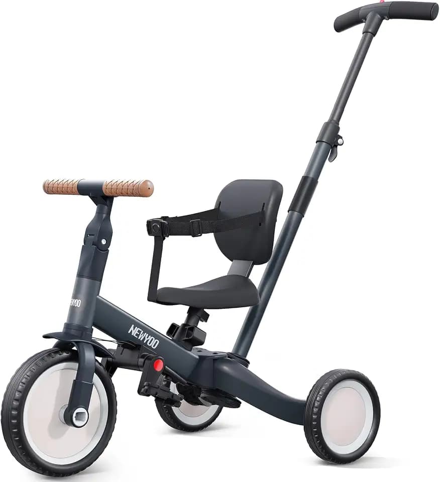 newyoo TR007 5-in-1 Tricycle for Toddlers 1-3, Toddler Bike, Birthday Gift