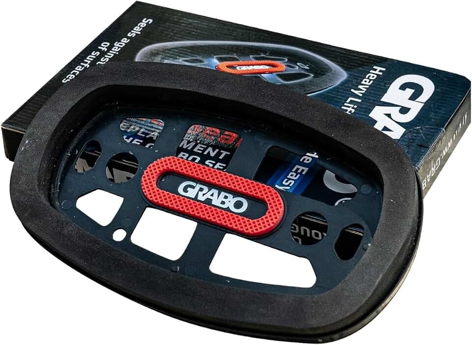 GRABO Rock Seal – Dichtungssystem für unebene Oberflächen | Entwickelt für GRABO Plus und Pro | Überbrückt Höhenunterschiede bis 1 cm | Kompatibel mit allen GRABO Modellen