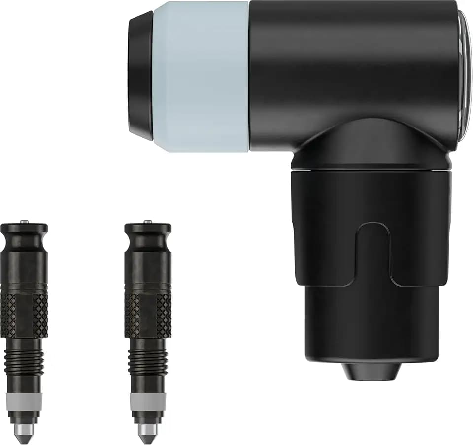 Schwalbe Clik Valve Conversion Set – Umrüstset für Sclaverand/SV-Ventile mit Pumpenkopf – Innovation zum Aufpumpen von Fahrradreifen