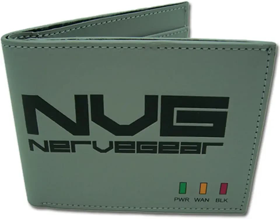 Great Eastern Entertainment Sword Art Online Nerve Gear Bi-Fold Wallet, 5"