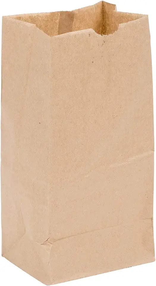 Perfect Stix 4lb Brown Paper Lunch Bags - Pack of 200ct - Brown Bag 4-200