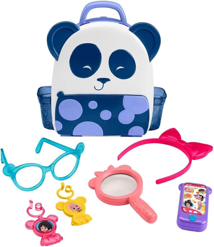 Mattel -FLW56 Cleo Family Cuquin Mochipanda Spielzeug Familie Telerin (FLW56)