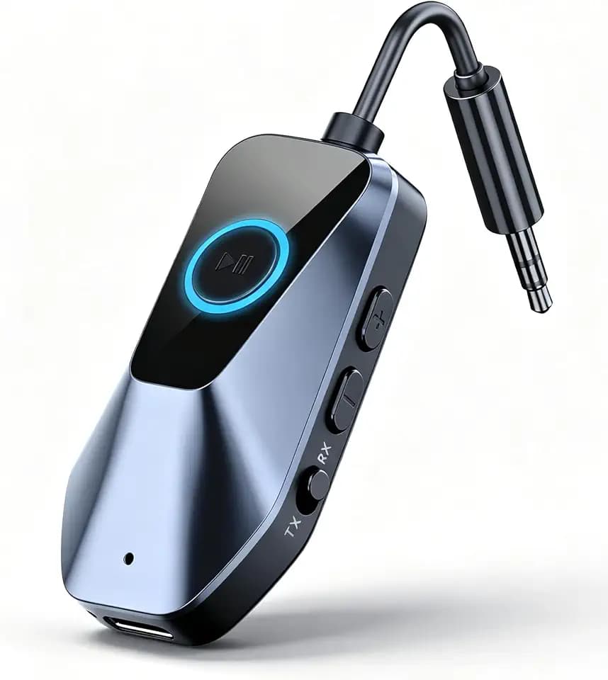 TSNAM Bluetooth 5.3 Transmitter Receiver for TV & Airplane