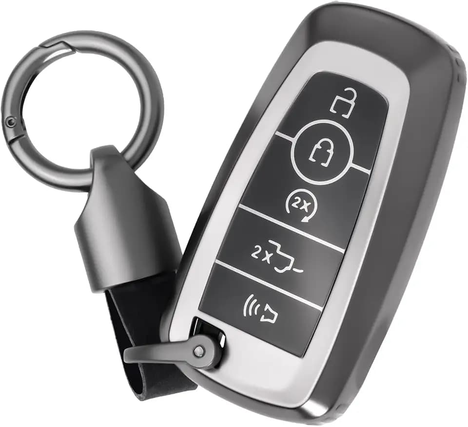 for Ford 5-Button Key Fob Cover Keychain Accessories TPU Case