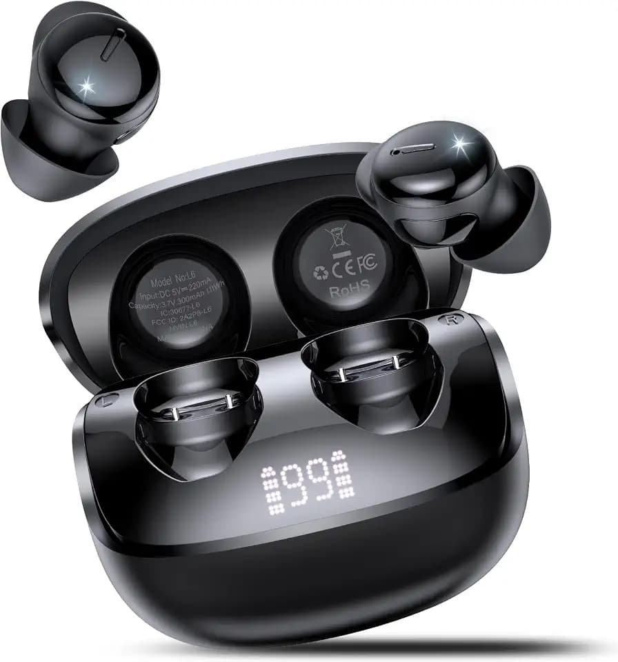 Bluetooth Kopfhörer In Ear, Mini Schlafkopfhörer für Seitenschläfer 2026