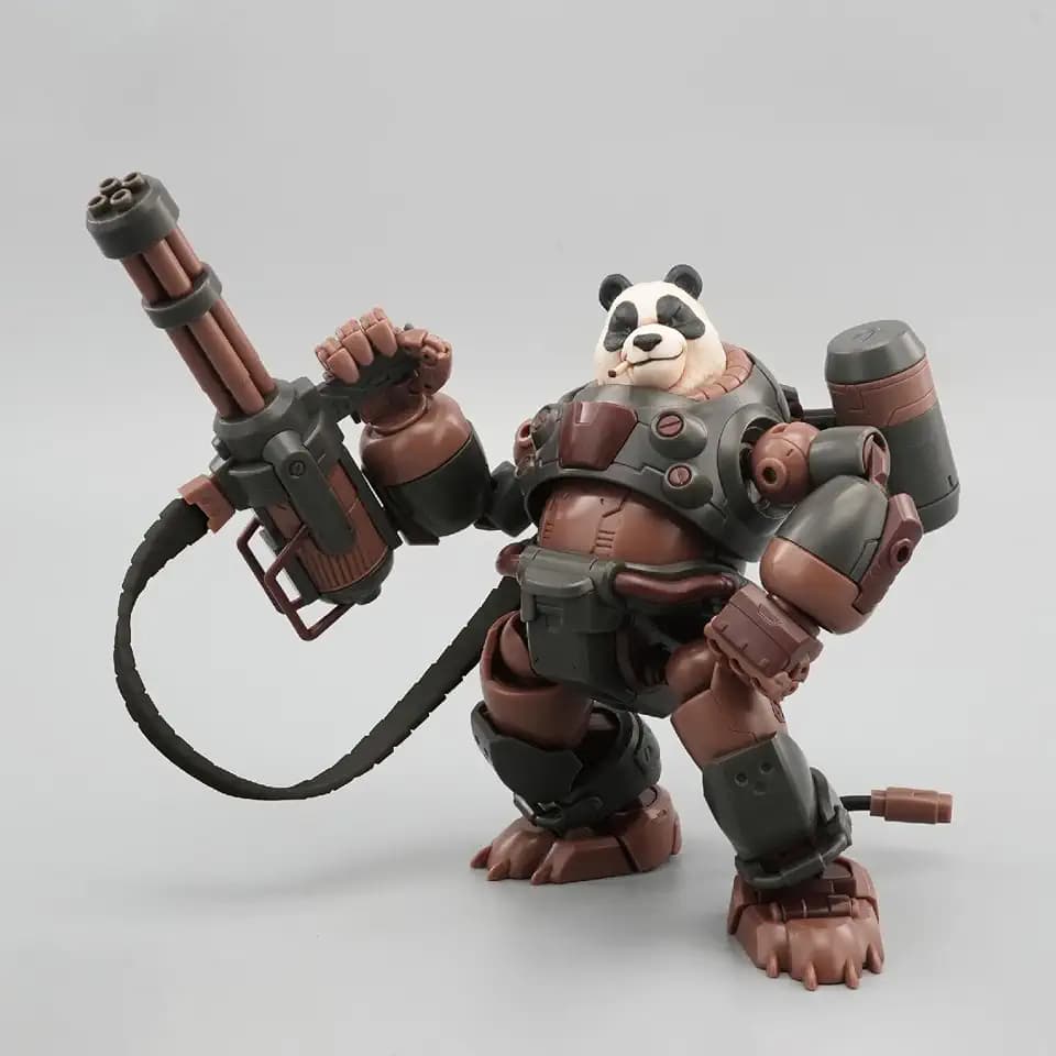 Pipigirl 1:24 Removable Mech Action Figure, Number 57 Manhunter Shenshu, Height 3.9 inch Collectible Mecha Action Figures Kits