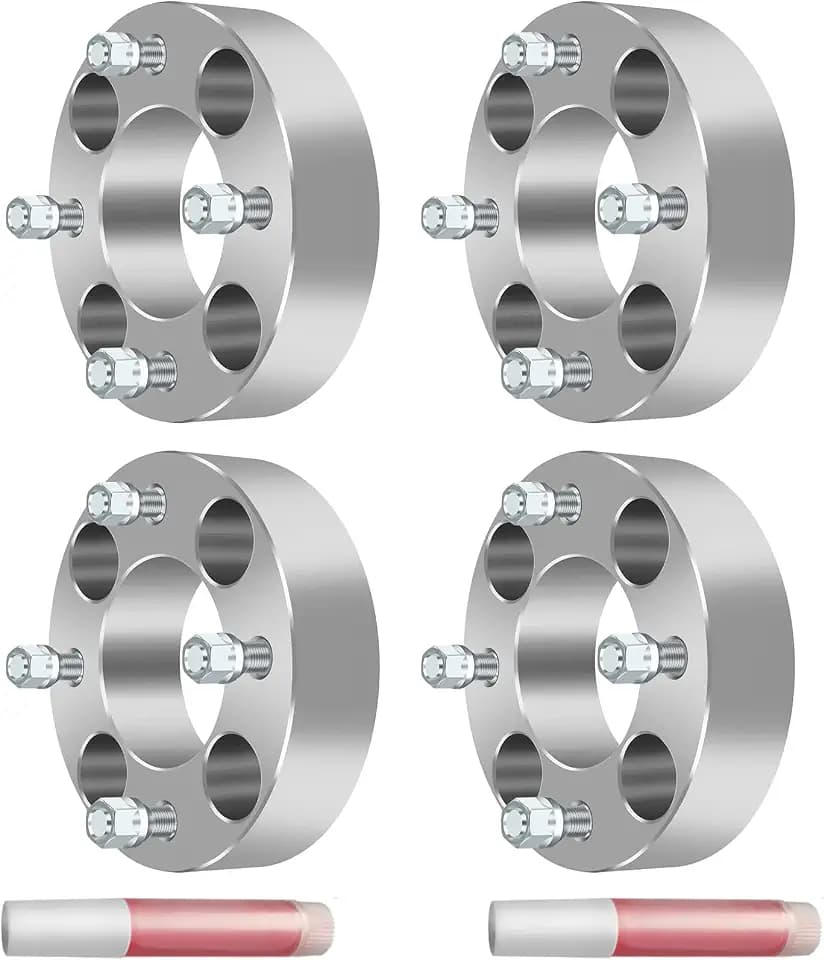 SCITOO 4Pcs Wheel Spacers 1.5 inch 4x110 Bore 74mm Studs 10x1.25 4Lug