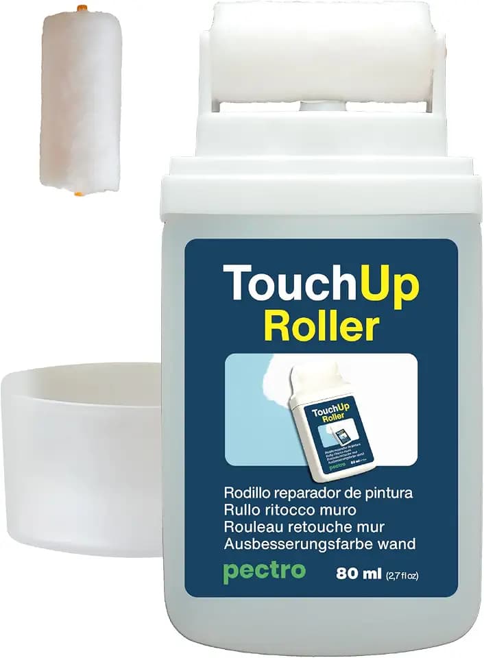 PECTRO Ausbesserungsfarbe Wand 80ml, Wandfarbe für Reparaturen Weiß (1)