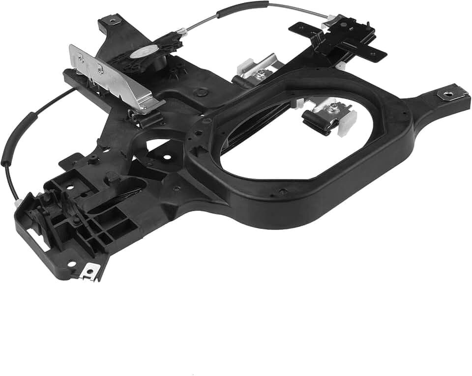 A-Premium Rear Passenger Side Power Window Regulator, Without Motor
