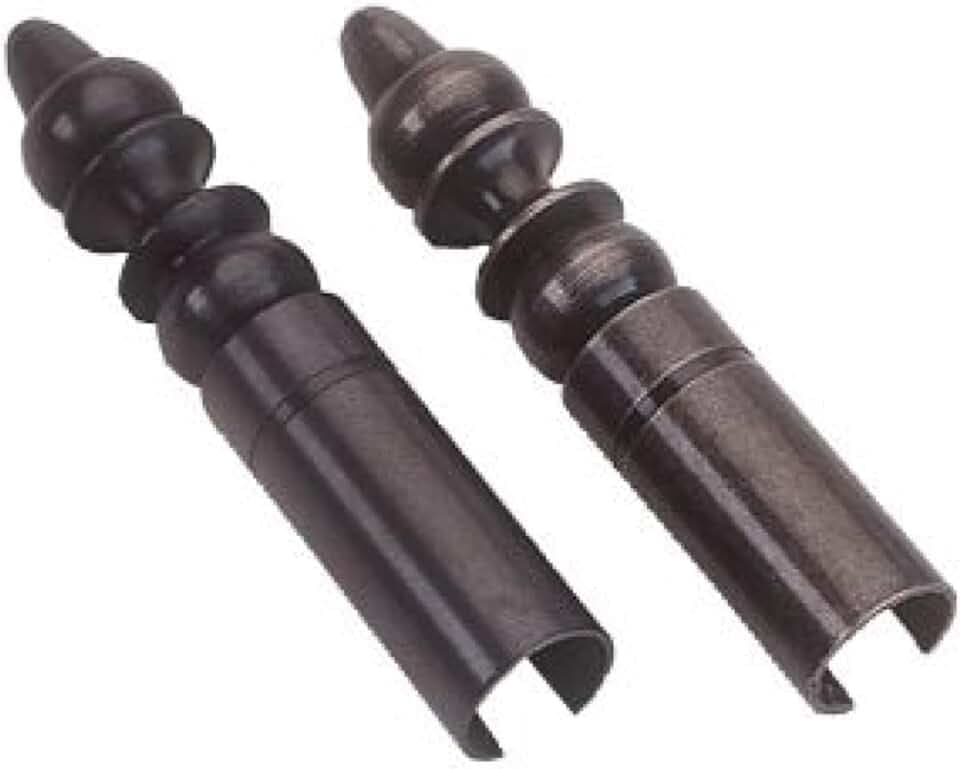 Cache-fiche rustique n°3 acier BROS pour fiche 13x80 - Noir - 3A1380B