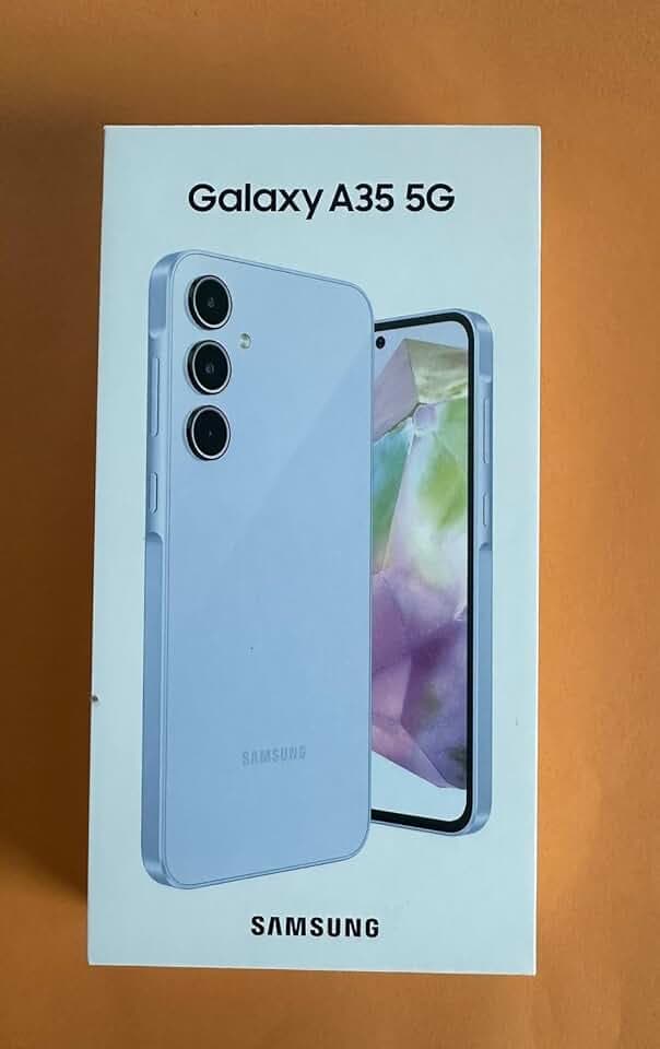 Samsung A356B Galaxy A35 5G 128GB/6GB Dual-SIM Awesome-Iceblue...[Italienische, ungarische, polnische, rumänische, österreichische und schweizerische Versionen]