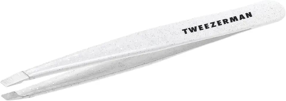 Tweezerman Slant Tweezer-Tweezerman Tweezers for Eyebrows Moon Dust
