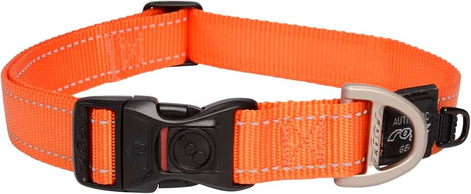 ROGZ HB05-D Utility Halsband/Lumberjack, XL, orange