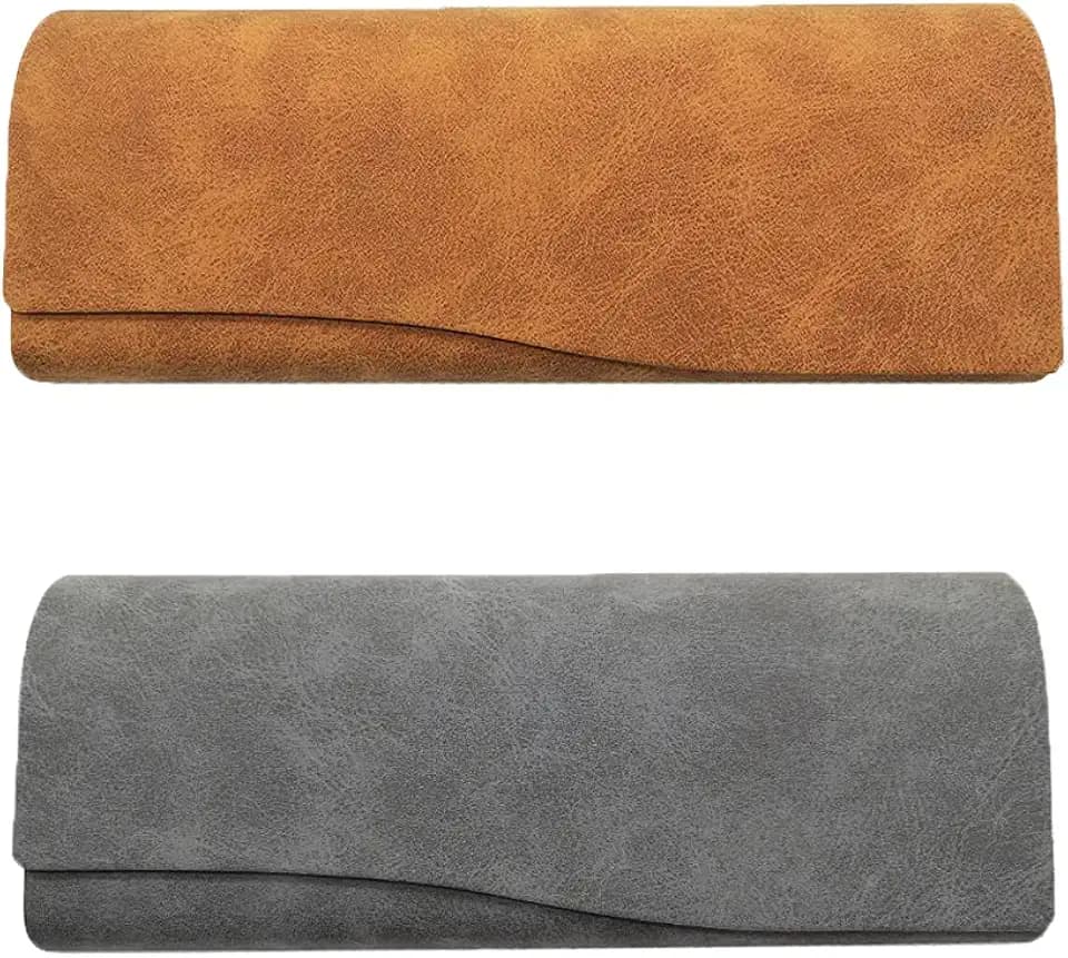 Brillenetui Box, Harte Brillenetui, Brillenetui Brille, Leder Brillenetui, Hartschalen Brillenetui, Sonnen Brillenetuis, Tragbare Brillenetui, Hardcase Brillenetui für Frauen, Männer, Kinder