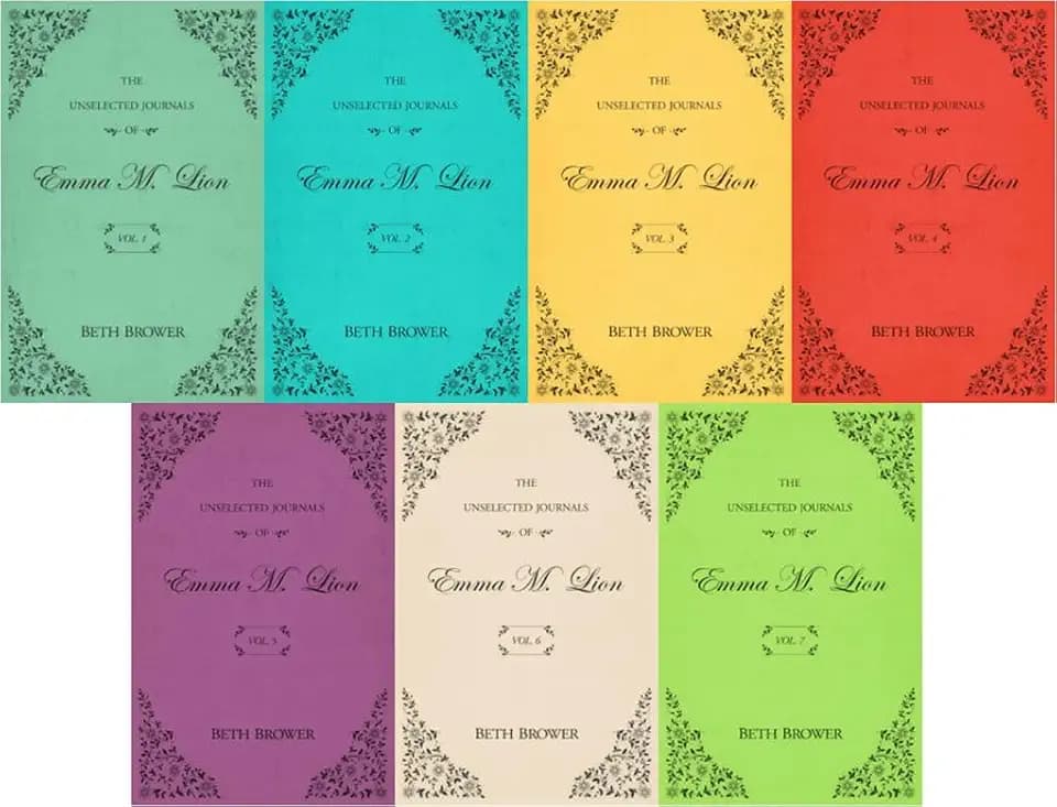 The Unselected Journals of Emma M. Lion Complete 7 Book Set