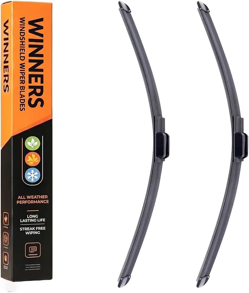 Windshield Wiper Blades for 2023 2024 2025 Honda Accord - 24" + 17" Front Wipers Set of 2, All-Season Premium Beam Blade Replacement Kit