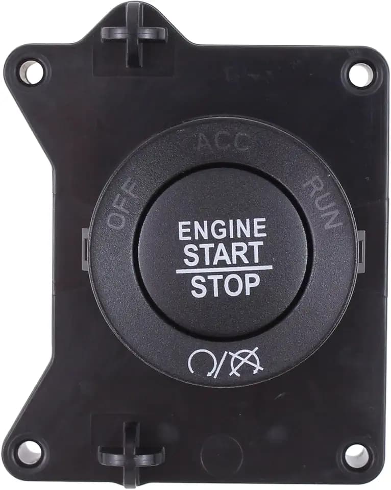 Keyless Engine Ignition Starter Switch Button Assembly for Ram
