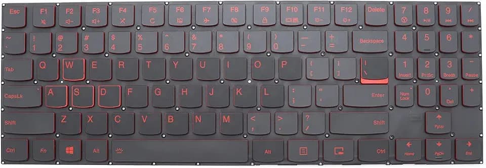 New Keyboard for Lenovo Legion Y520 Y520-15IKB Y520-15IKBN Y520-15IKBA Y520-15IKBM R720 R720-15IKB Y720 Y720-15IKB SN20M27556 PC5YB-US Laptop Backlit Red