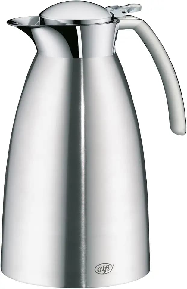 alfi GUSTO TT Isolierkanne Edelstahl 1,00 l, 12 h heiß, stainless steel