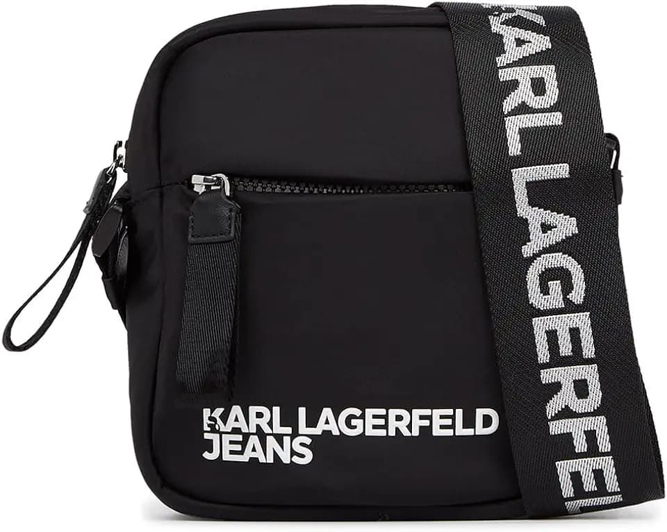 KARL LAGERFELD JEANS Herren Essential Nylon Crossbody