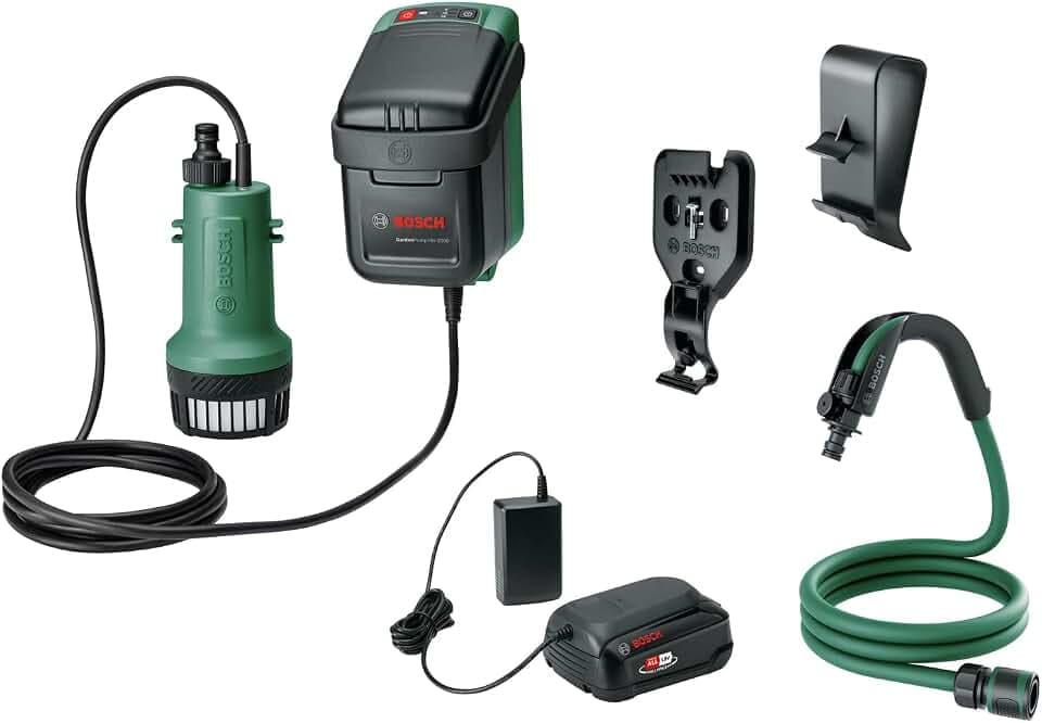 Bosch Akku-Tauchpumpe GardenPump 18V-2000