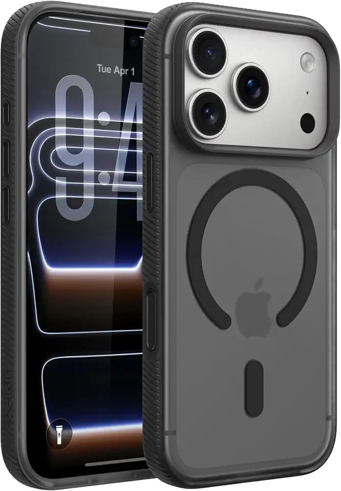 Belkin Grip MagSafe, Qi2-kompatible rutschfeste iPhone 18 Pro Max Hülle
