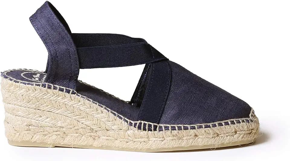 Toni Pons TER - Vegane Keil-Espadrille für Damen Baumwolle.