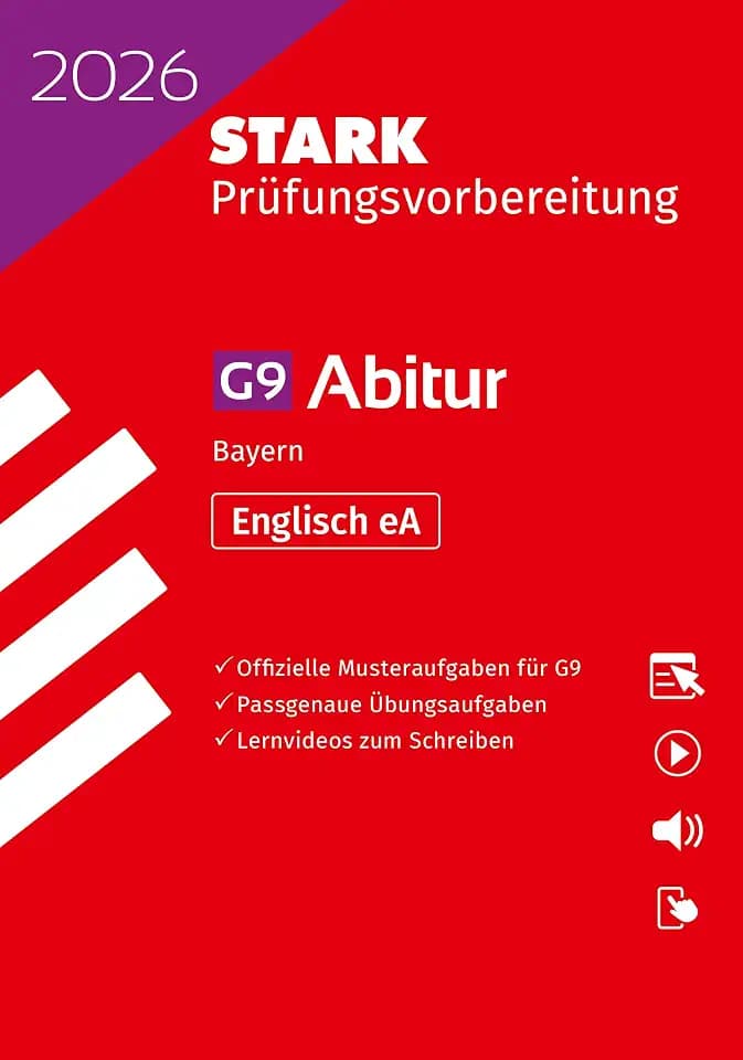 STARK Englisch eA - Abitur 2026 Bayern - Prüfungsvorbereitung (Abitur-Prüfungen)