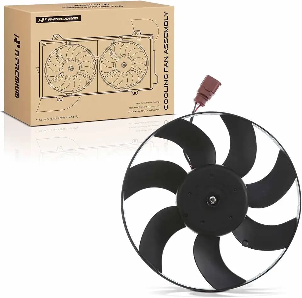 A-Premium Right Engine Radiator Cooling Fan Assembly