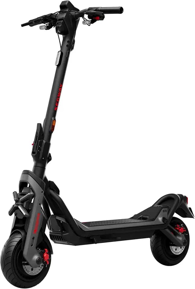 Segway GT3 D, E-Scooter mit Deutscher Straßenzulassung, 95 km Eco Modus Reichweite 84km im Sport Modus, doppelte hydraulische Federung, 2400 W Leistung, 150 kg Tragkraft, Smart TFT Display