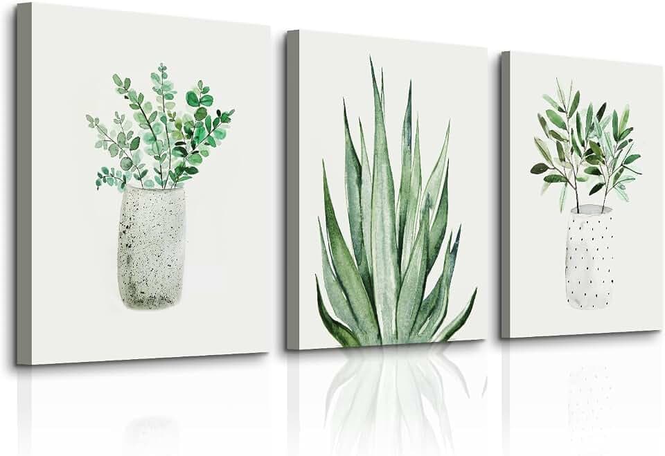 MHARTK66 Modern ästhetische Bilder Wohnzimmer Natur Gemälde 30x40 cm