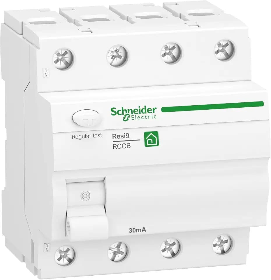 Schneider Electric FI-Schutzschalter Resi9, 4-polig, R9R22440