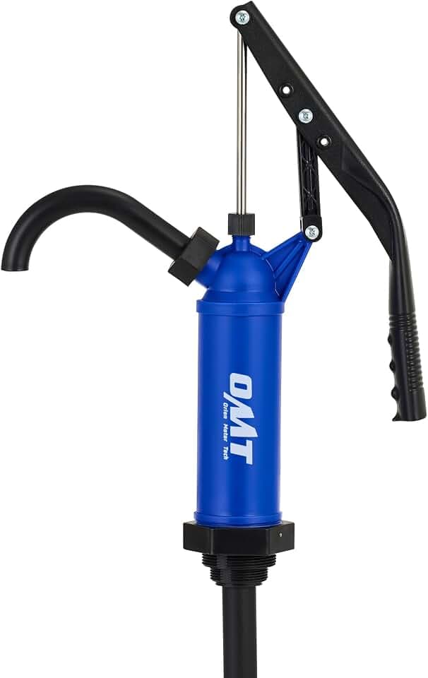 OMT 55 Gallon Drum Pump, Fits 5 to 55 Gallon Drums & Barrels