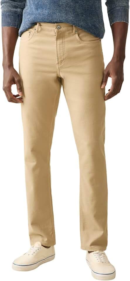 Faherty Men's Stretch Terry 5-Pocket Pants
