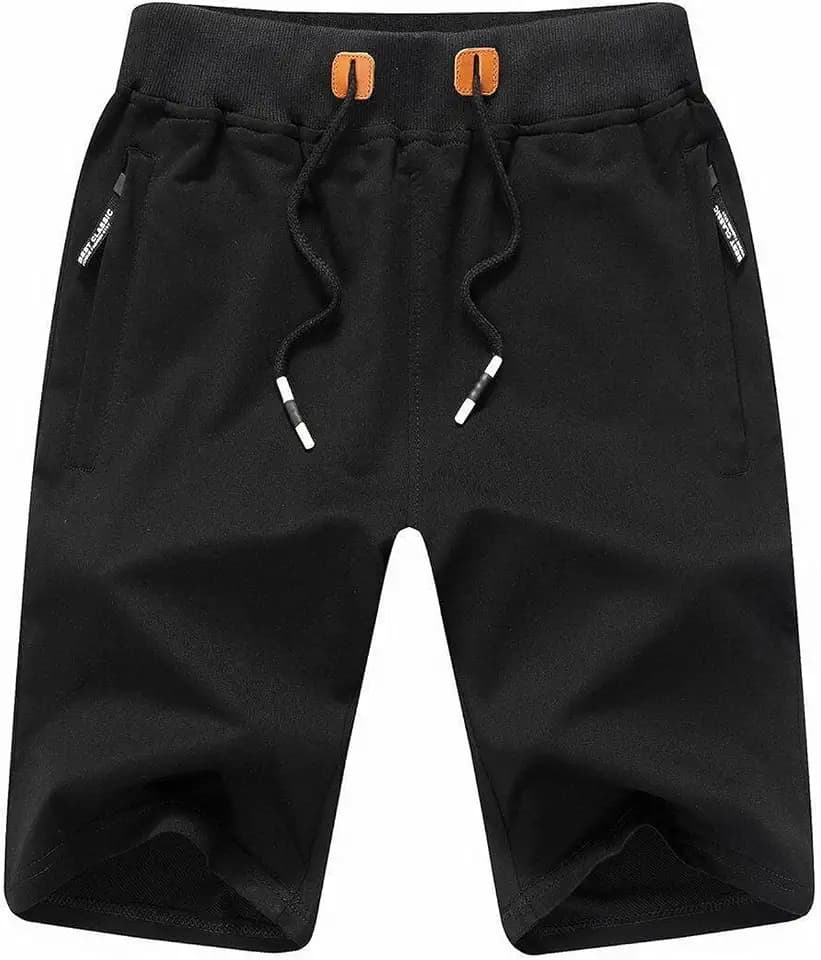 STICKON Mens Shorts Casual Summer Shorts with Pockets