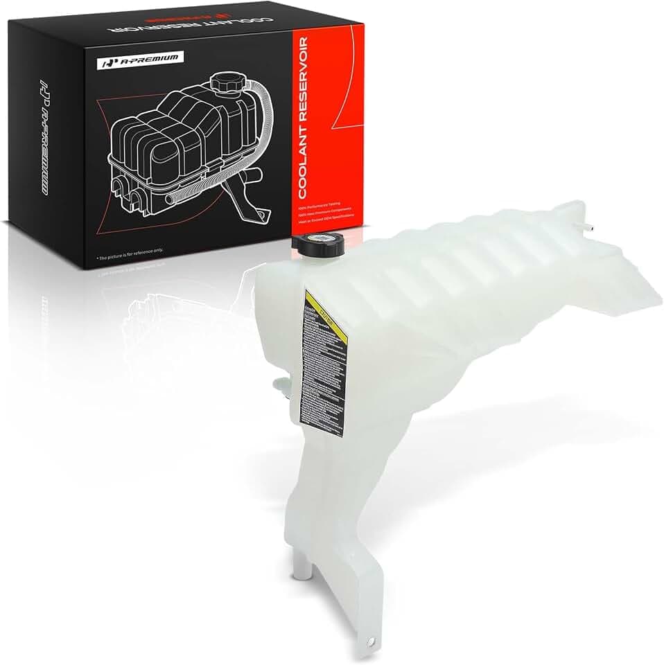 A-Premium Radiator Coolant Expansion Reservoir Overflow Tank W/Cap & Sensor