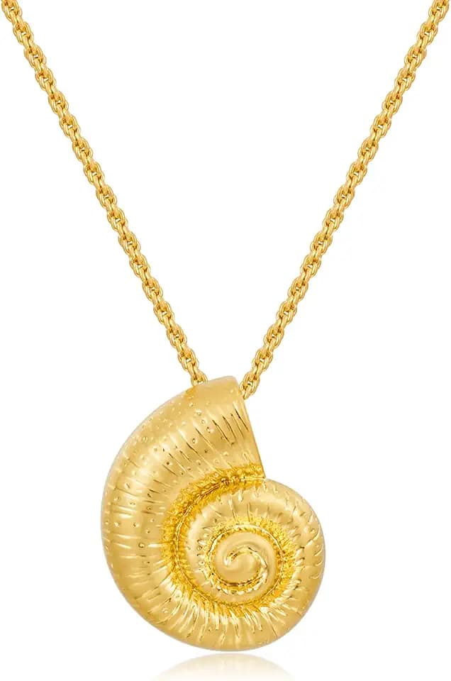 Starfish Shell Pendant Necklaces for Women