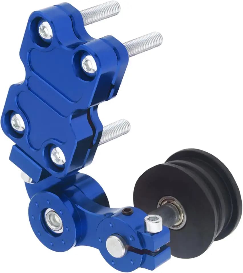 Motorcycle Chain Tensioner Adjuster,Bolt-on Install for ATV Dirt Bike