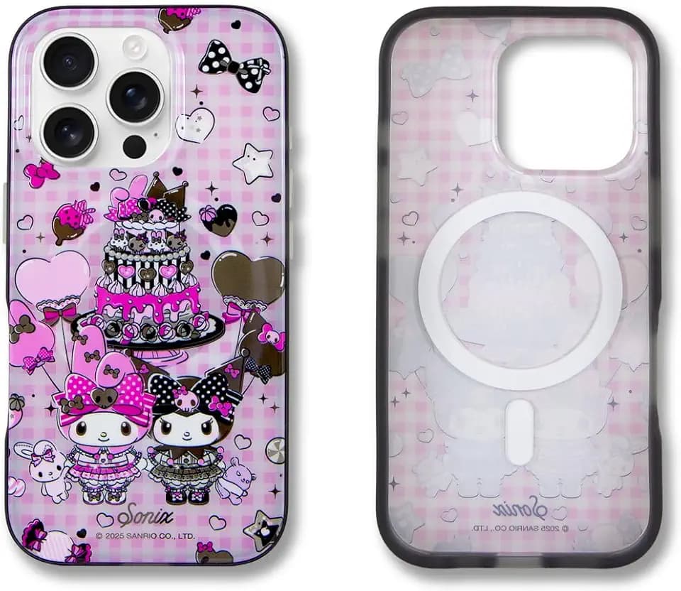 Sonix x Sanrio Case for iPhone 16 Pro | 10ft Drop Tested | Compatible with Magsafe | Kuromi & My Mel 20th Anniversary