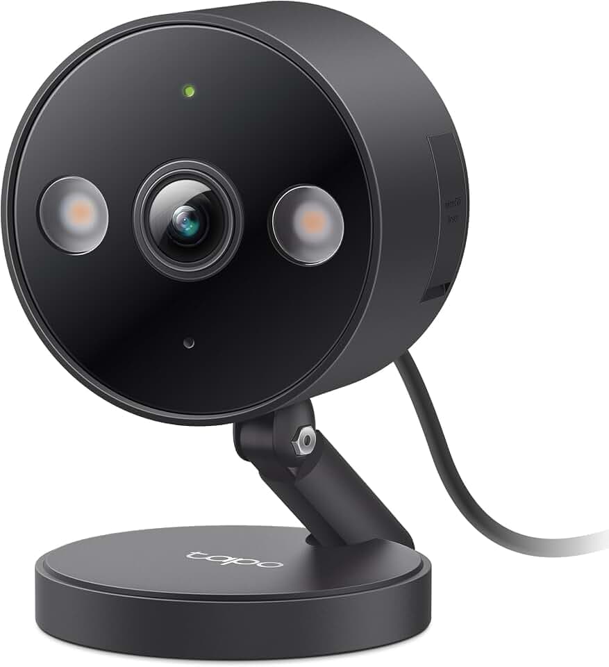 Tapo 2K+ Indoor/Outdoor Wired Security Camera, Baby Monitoring, C121