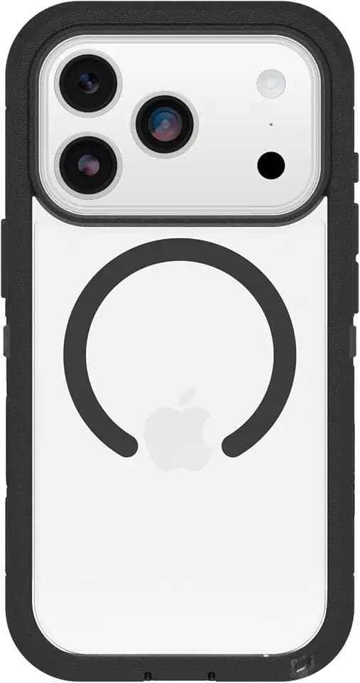 OtterBox iPhone 17 Pro Defender Series Pro XT Clear - Dark Side Black