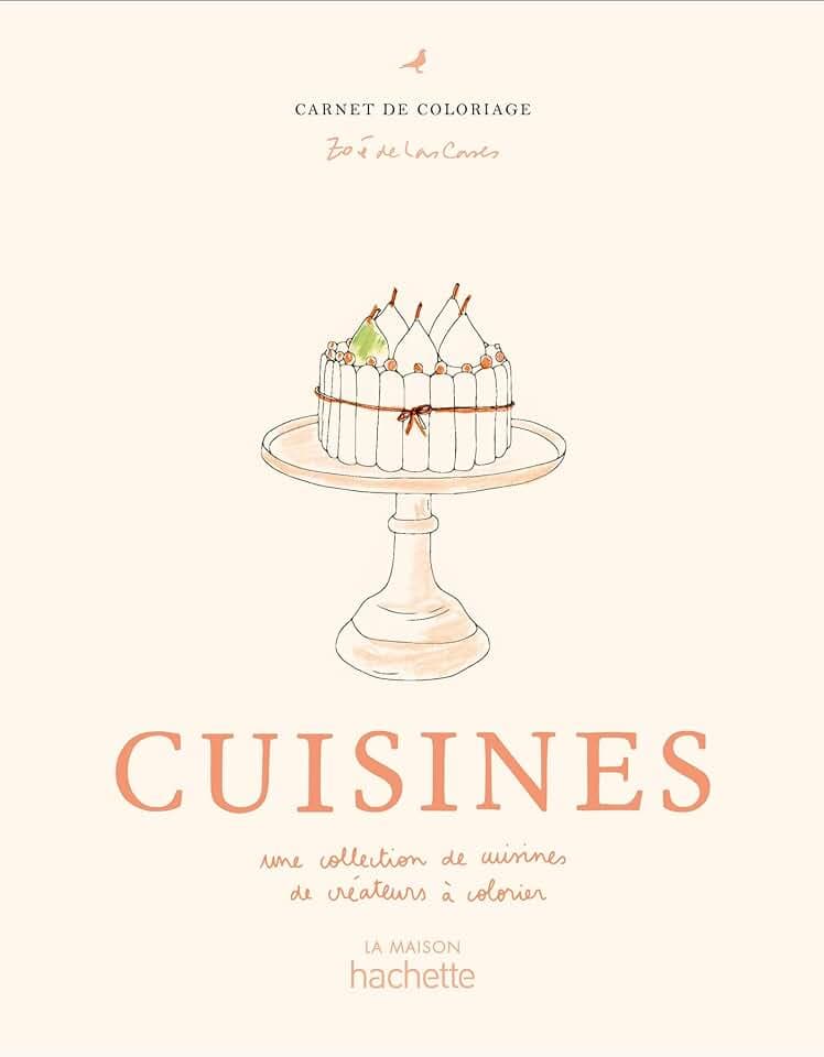 Cuisines: Une collection de cuisines de créateurs à colorier