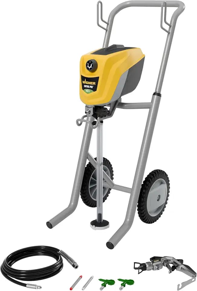 WAGNER Airless Farbsprühsystem Control Pro 350 M für Wandfarben, Latexfarben, Lacke & Lasuren, 15 m²-2 min, Druckregulierung, 110 bar, Schlauch 15 m