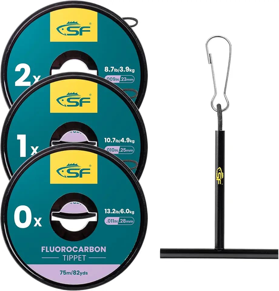 SF Clear Fluorocarbon Fly Fishing Tippet & Leader Line