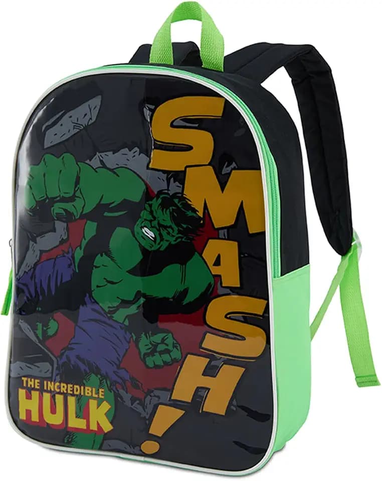 Marvel Hulk Backpack - Boys Backpack for School