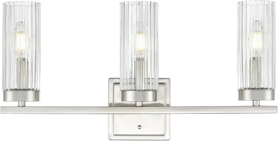 ML Lighting 46003-BN Iversen 21" Wide 3-Light Vanity - Brushed Nickel