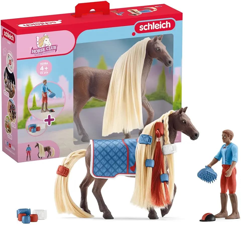Schleich | Leo & Rocky Starter Set 42586 | Spielset | 22 Teile