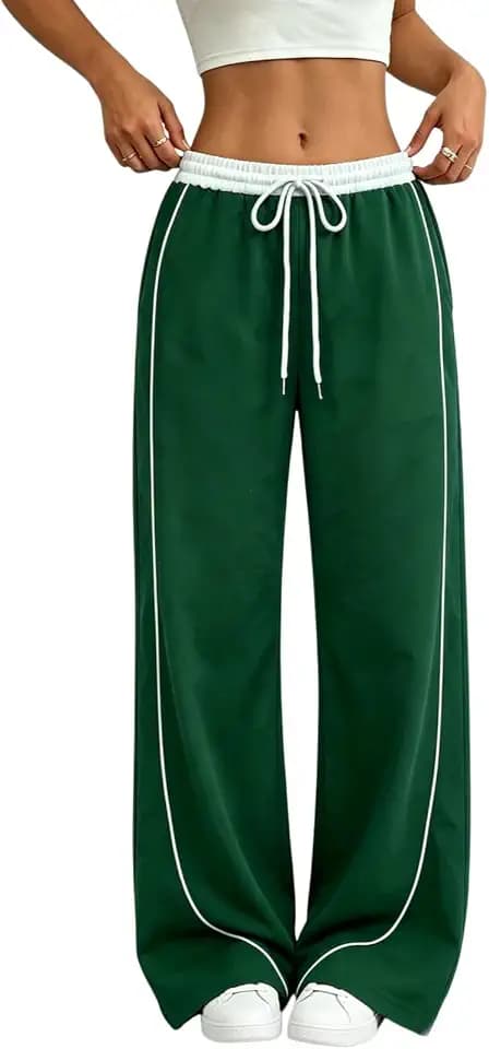 Women's Parachute Pants Hiking Track Trousers Wide Leg Cargo Quick Drying
